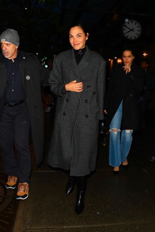 GAL GADOT Night Out in New York 04/29/2023