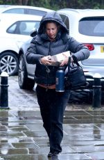 GEMMA ATKINSON Arrives at Hits Radio in Manchester 04/14/2023