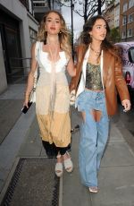 GEORGIA HARRISON Arrives at PrettyLittleThing Showroom Launch in London 04/12/2023