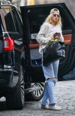 GIGI HADID Out and About in New York 03/29/2023