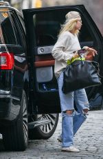GIGI HADID Out and About in New York 03/29/2023