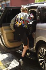 GIGI HADID Out and About in New York 04/21/2023