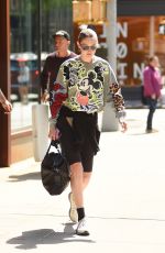 GIGI HADID Out and About in New York 04/21/2023