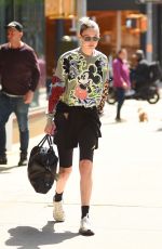 GIGI HADID Out and About in New York 04/21/2023