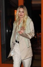 GIGI HADID Out for Dinner at Casa Cruz Restaurants in New York 04/12/2023