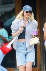 GIGI HADID Out for Ice Cream with a Friend in New York 04/13/2023