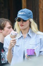 GIGI HADID Out for Ice Cream with a Friend in New York 04/13/2023