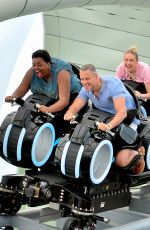 GIGI HADID Out on Her 28th Birthday at Walt Disney World in Olando 04/23/2023