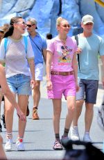 GIGI HADID Out on Her 28th Birthday at Walt Disney World in Olando 04/23/2023