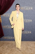 GRACE CAROLINE CURREY at Chevalier Premiere at El Capitan Theatre in Los Angeles 04/16/2022