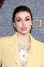 GRACE CAROLINE CURREY at Chevalier Premiere at El Capitan Theatre in Los Angeles 04/16/2022