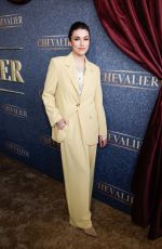 GRACE CAROLINE CURREY at Chevalier Premiere at El Capitan Theatre in Los Angeles 04/16/2022