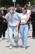 HAILEY and Justin BIEBER Leaves Community Goods After a Rhode pop-up Event in Los Angeles 04/29/2023