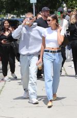 HAILEY and Justin BIEBER Leaves Community Goods After a Rhode pop-up Event in Los Angeles 04/29/2023