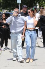 HAILEY and Justin BIEBER Leaves Community Goods After a Rhode pop-up Event in Los Angeles 04/29/2023
