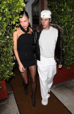 HAILEY and Justin BIEBER Leaves Giorgio Baldi in Santa Monica 04/23/2023