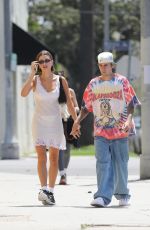HAILEY and Justin BIEBER Out and About in West Hollywood 04/23/2023