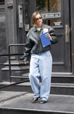 HAILEY BIEBER Leaves a Business Meeting in New York 04/27/2023