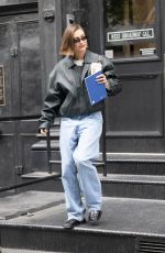 HAILEY BIEBER Leaves a Business Meeting in New York 04/27/2023
