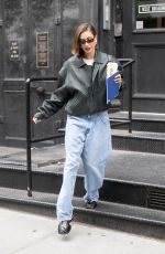 HAILEY BIEBER Leaves a Business Meeting in New York 04/27/2023