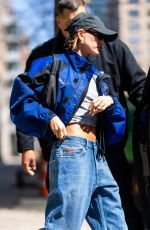 HAILEY BIEBER Out and About in New York 04/10/2023
