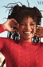 HALLE BAILEY in British Vogue, May 2023