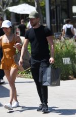 HAYLEY ERBERT and Derek Hough Out Shopping in Studio City 04/23/2023