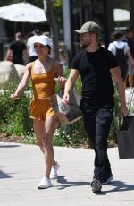 HAYLEY ERBERT and Derek Hough Out Shopping in Studio City 04/23/2023