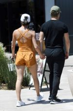 HAYLEY ERBERT and Derek Hough Out Shopping in Studio City 04/23/2023