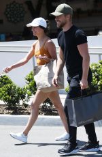 HAYLEY ERBERT and Derek Hough Out Shopping in Studio City 04/23/2023