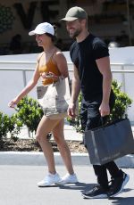 HAYLEY ERBERT and Derek Hough Out Shopping in Studio City 04/23/2023