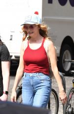 HEATHER GRAHAM Out and About in New York 04/14/2023