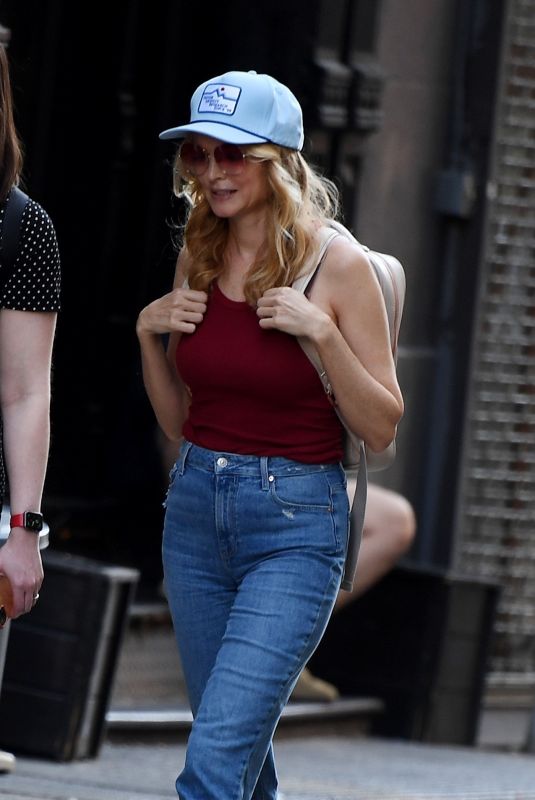 HEATHER GRAHAM Out and About in New York 04/14/2023