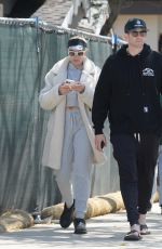 HEATHER RAE YOUNG and Tarek El Moussa Out in Newport Beach 04/15/2023