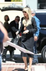 HEIDI KLUM Arrives at AGT Studios in Pasadena 04/01/2023