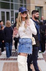 HEIDI KLUM Arrives at AGT Taping in Pasadena 04/12/2023