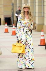 HEIDI KLUM Arrives at America