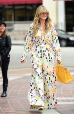 HEIDI KLUM Arrives at America