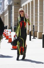 HEIDI KLUM Arrives for Taping of America
