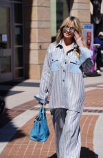 HEIDI KLUM Arrives on the Set of America
