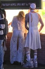 HEIDI KLUM Night Out at Coachella Valley Music and Arts Festival in Indio 04/22/2023