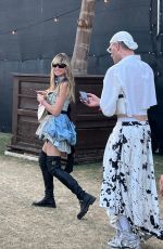 HEIDI KLUM Out at Coachella Music and Arts Festival in Indio 04/23/2023