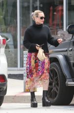 HILARY DUFF Heading to a Meeting in Beverly Hills 04/16/2023