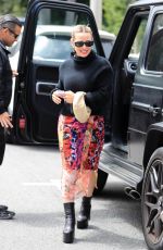 HILARY DUFF Heading to a Meeting in Beverly Hills 04/16/2023