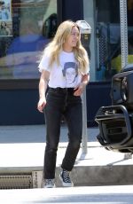 HILARY DUFF Out and About in Los Angeles 04/26/2023