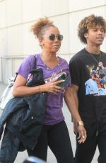 HOLLY ROBINSON Arrives at Lakers Playoff Game at Crypto.com Arena in Los Angeles 04/22/2023