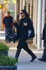 IRINA SHAYK Leaves Her Apartment in New York 04/12/2023