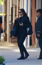 IRINA SHAYK Leaves Her Apartment in New York 04/12/2023