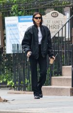 IRINA SHAYK Out and About in New York 04/27/2023