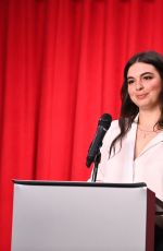ISABELLA GOMEZ at Geena Davis Institute, Clifton House and Sag-aftra Foundation Host a Night of Poetry in Los Angeles 04/25/2023